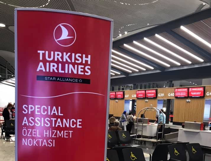 خدمة المساعدة الخاصة المجانية فى مطار اسطنبول الجديد